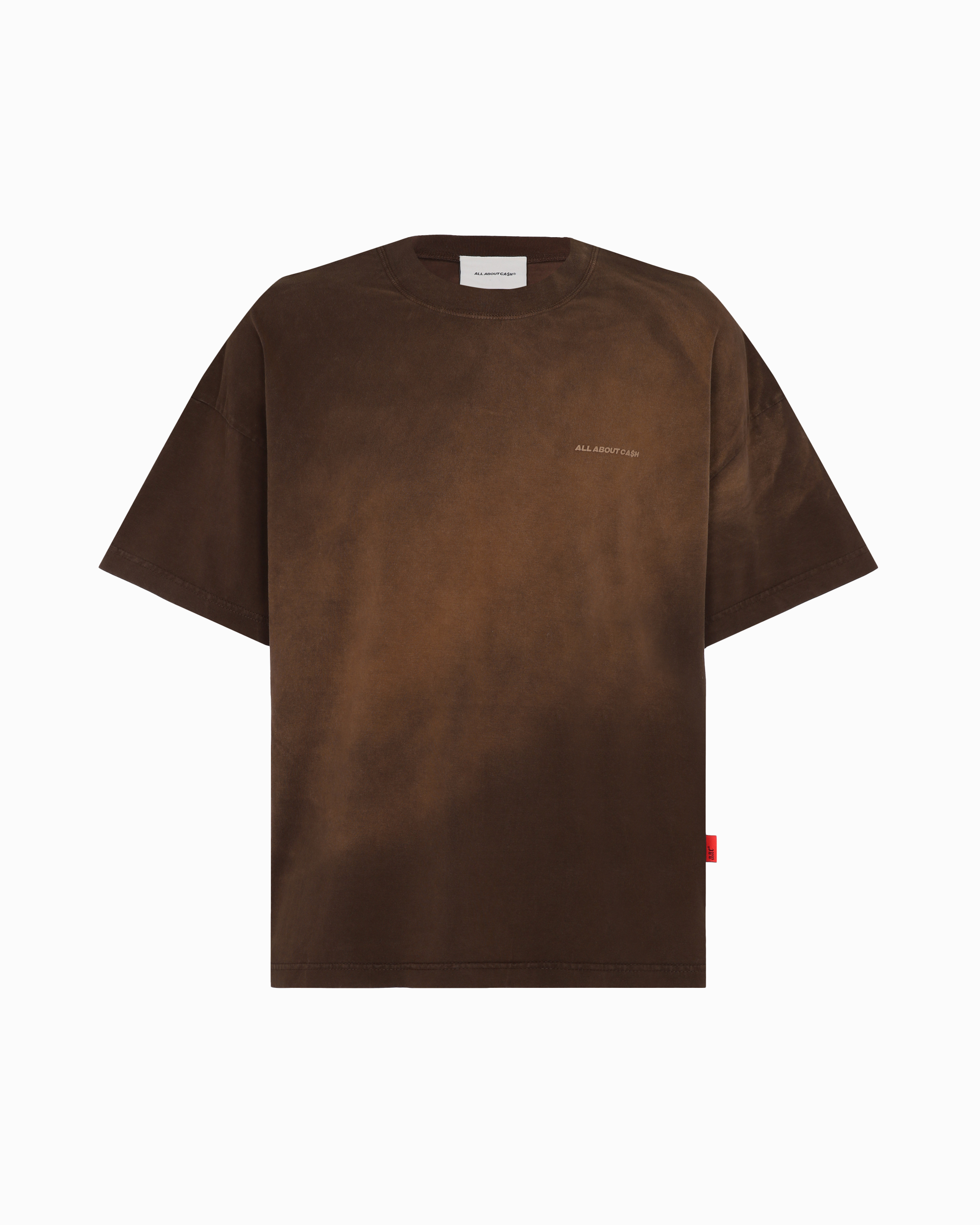 CHROME BROWN BASIC TEE
