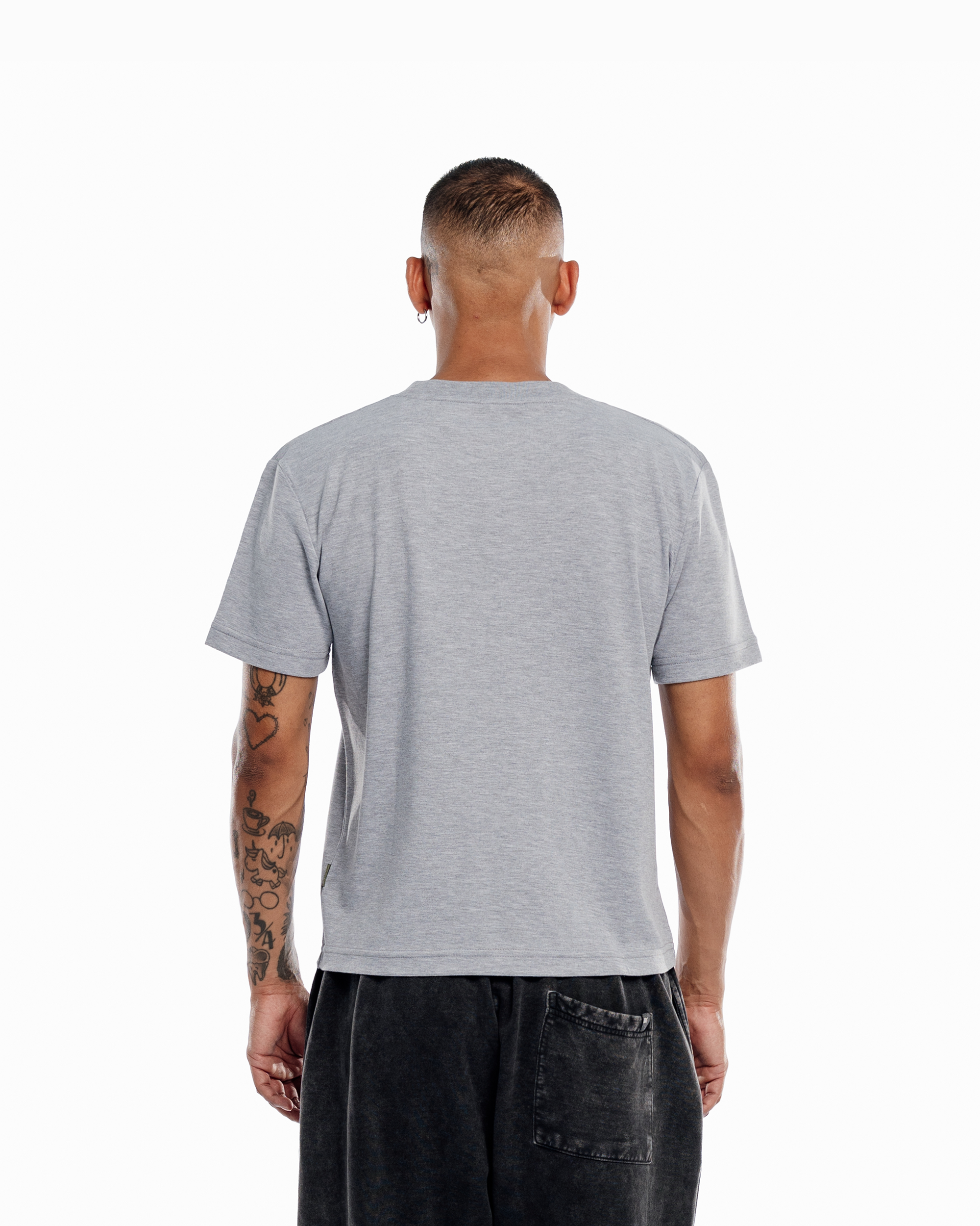 MELANGE SLIM FIT TEE