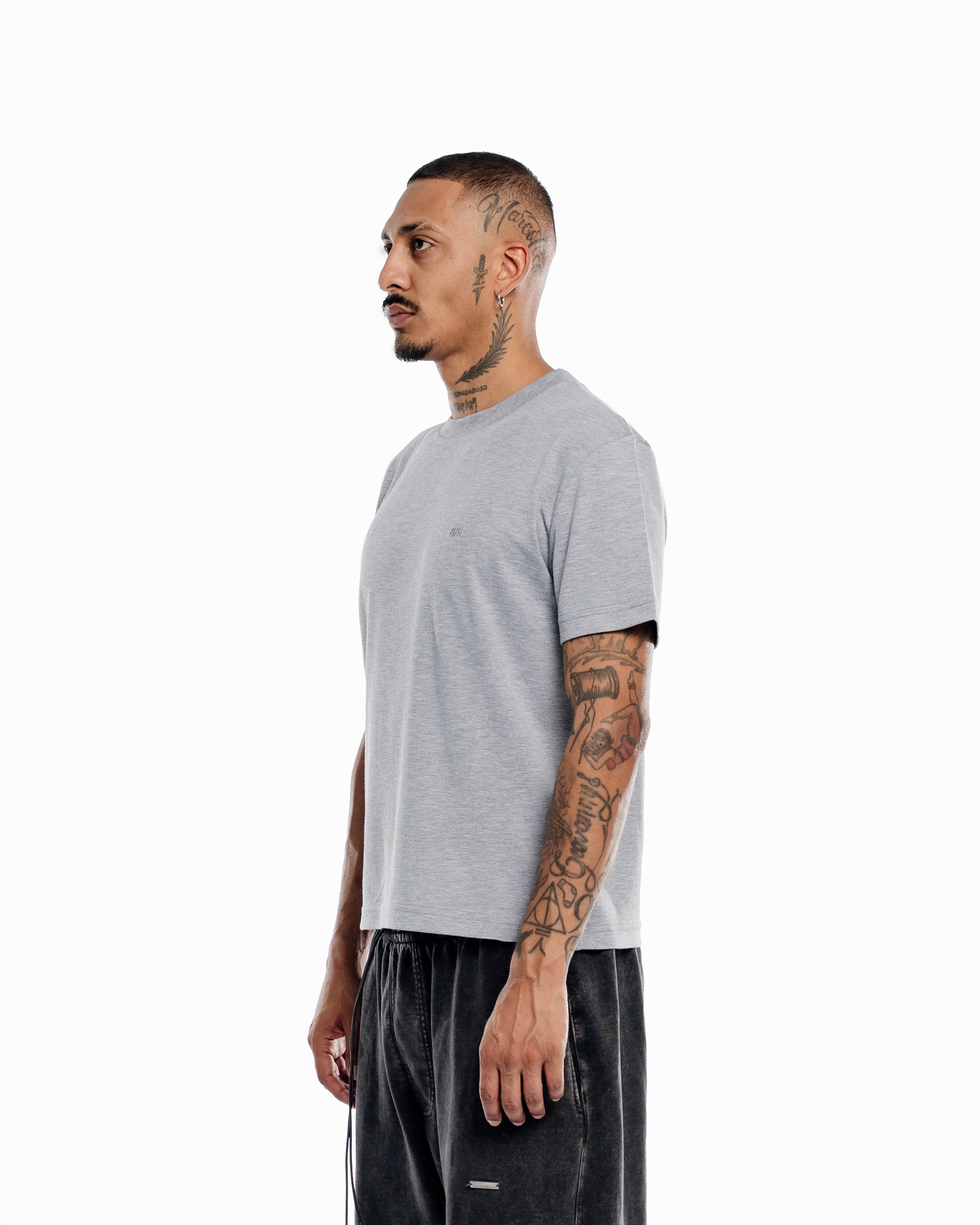 MELANGE SLIM FIT TEE