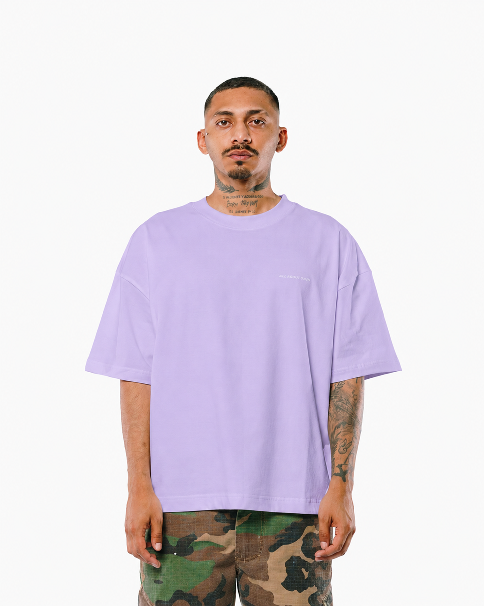 LIGHT PURPLE BASIC TEE