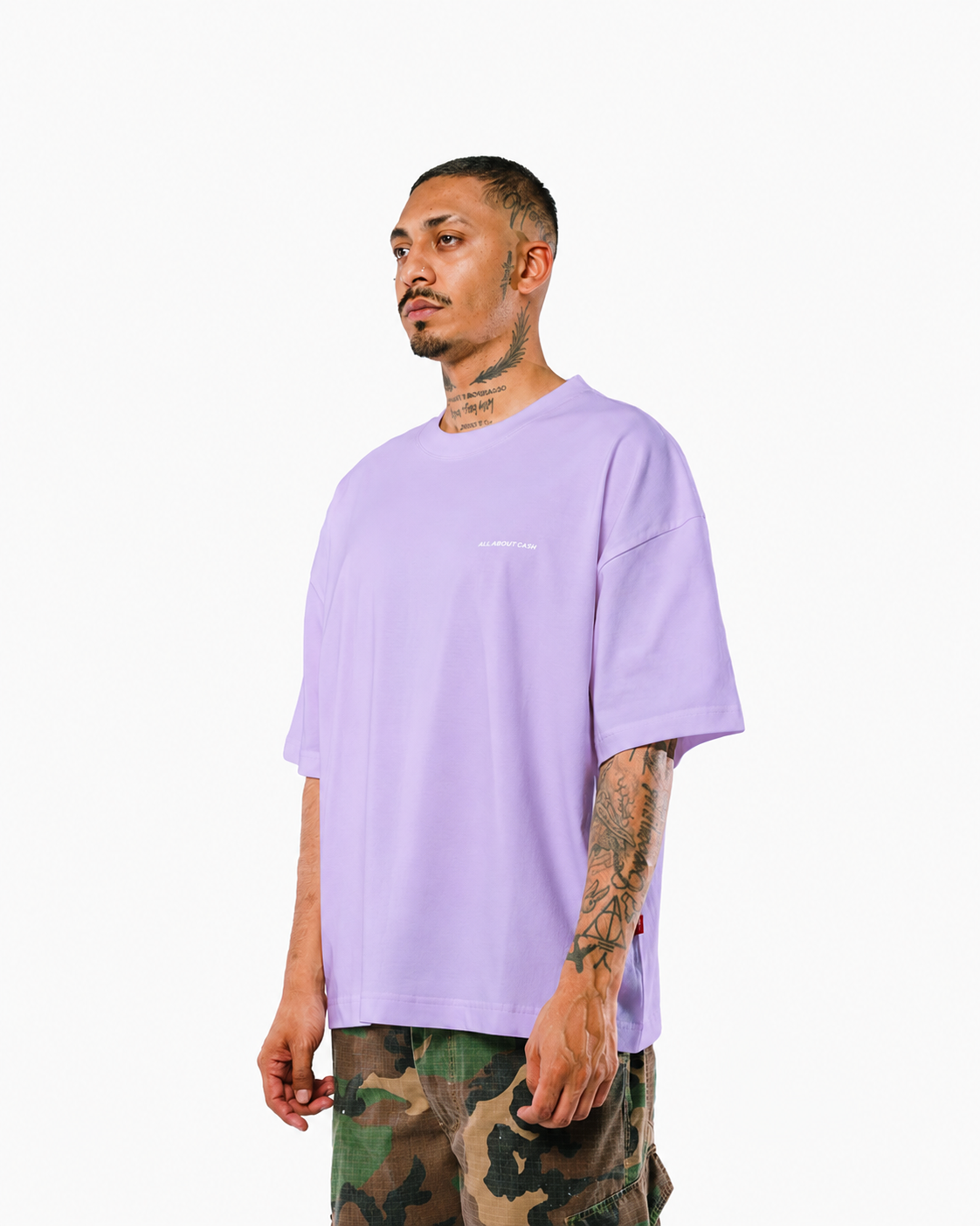 LIGHT PURPLE BASIC TEE