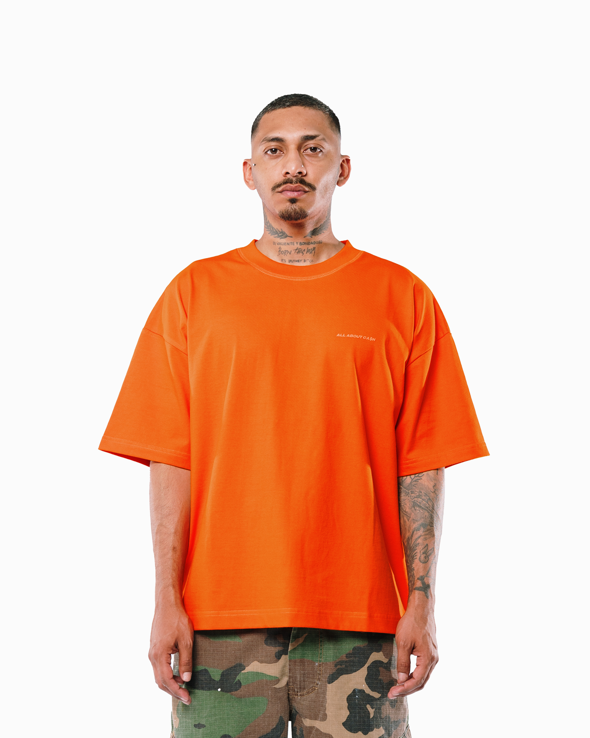 ORANGE BASIC TEE