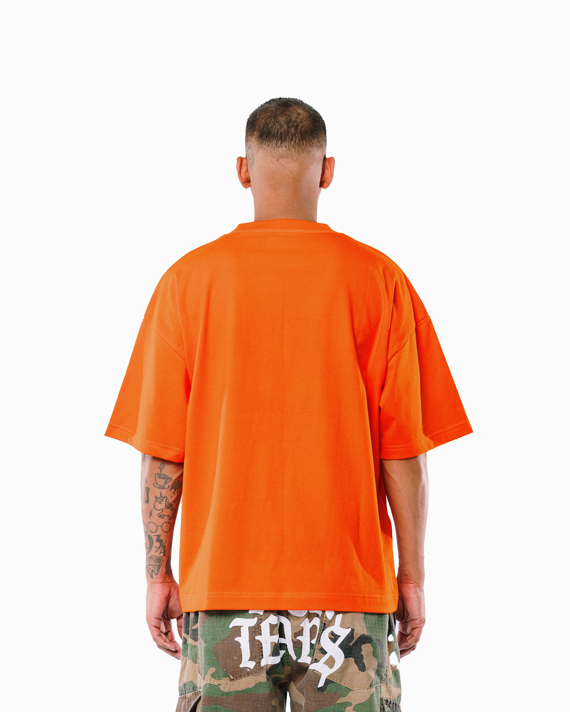 ORANGE BASIC TEE