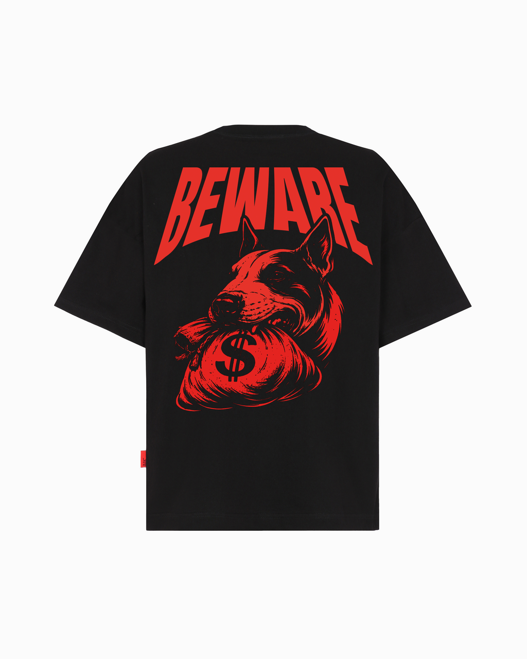 BEWARE BLAACK TEE