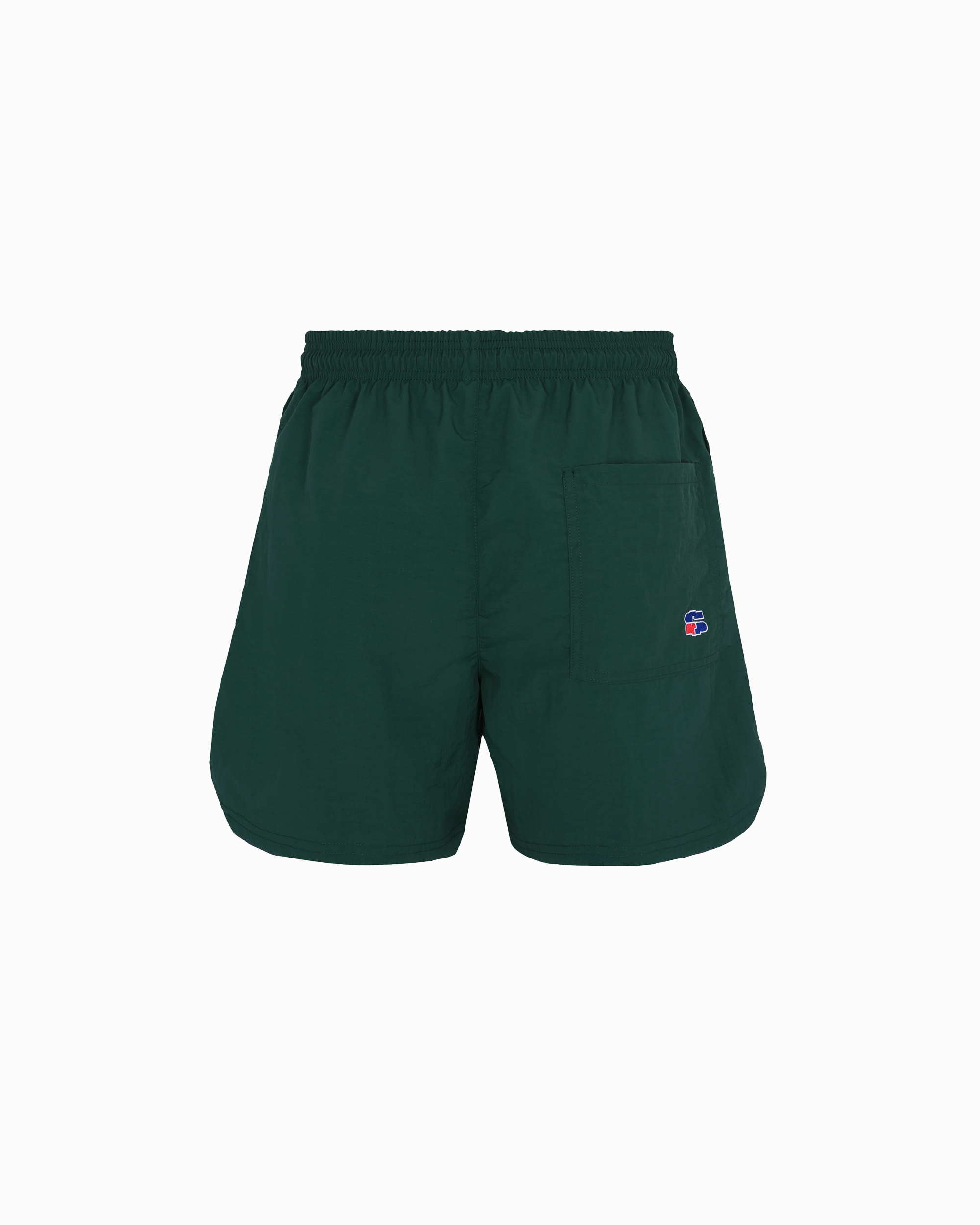 ATHLETIC BASIC GREEN SHORTS