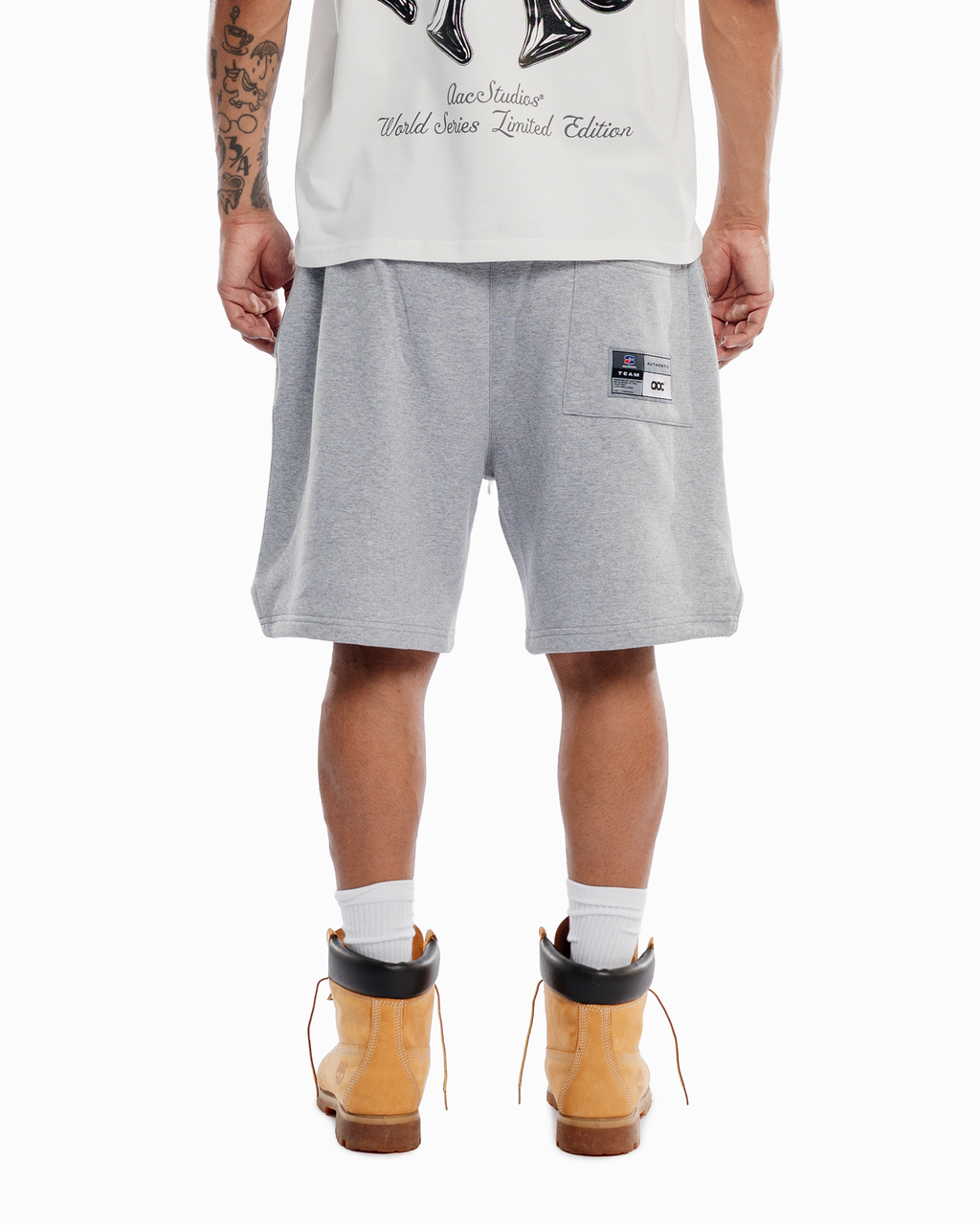 MLB AACSTUDIOS GREY SHORTS