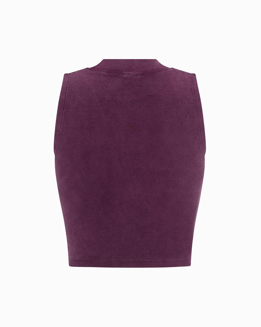 RIBBED CHROME PURP TOP (HEAVY WEIGHT)